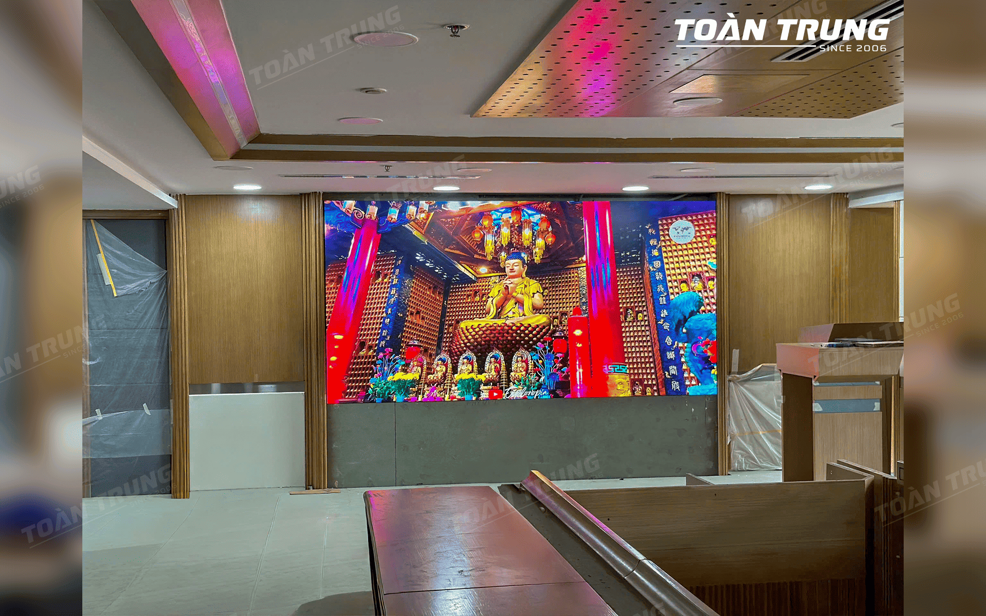 màn hình led trong nhà