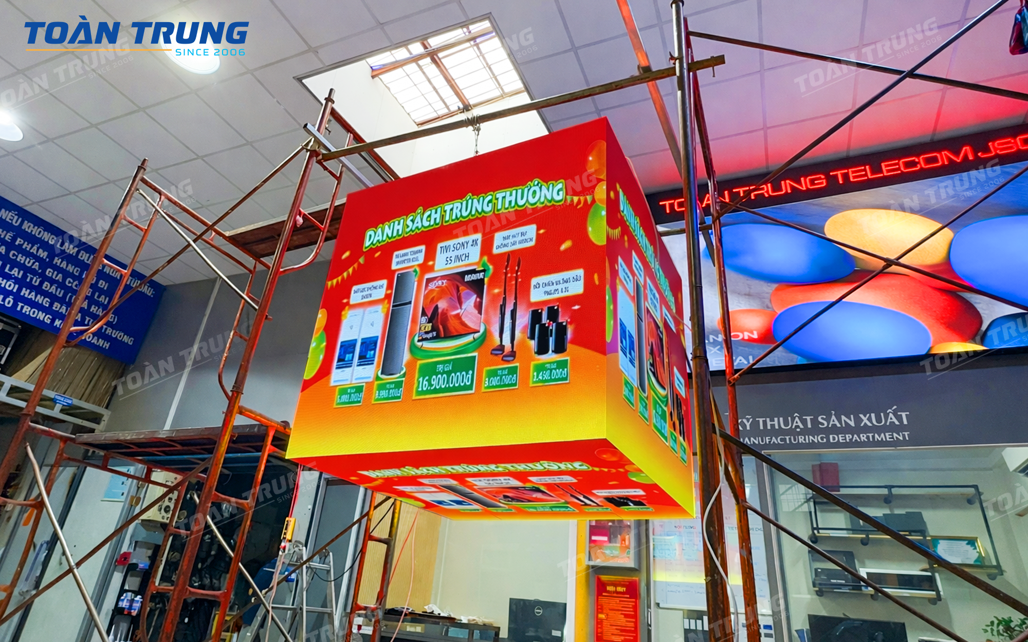 Màn hình Khối LED rubik