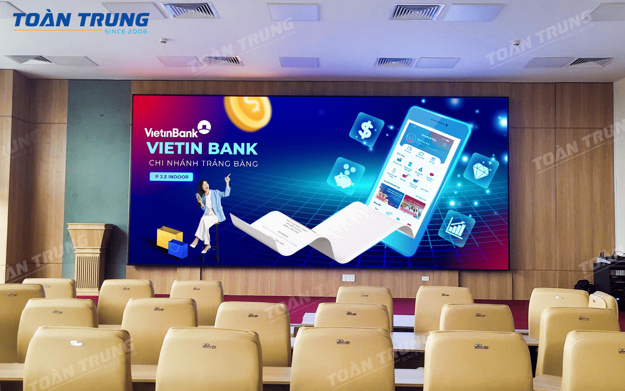 Màn hình LED hội trường
