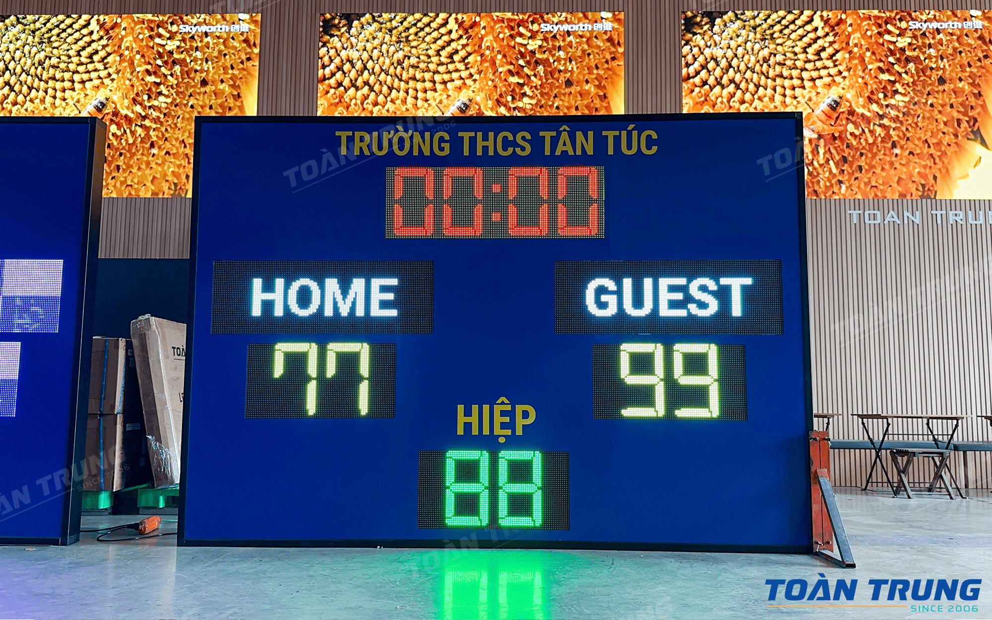 bảng led điện tử thi đấu thể thao