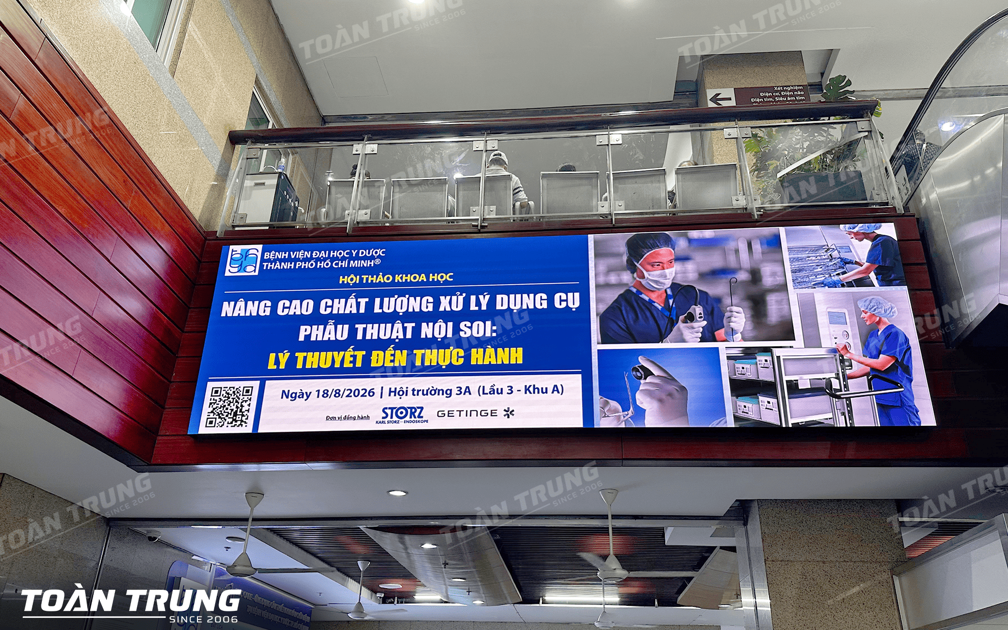 thi công màn hình LED indoor