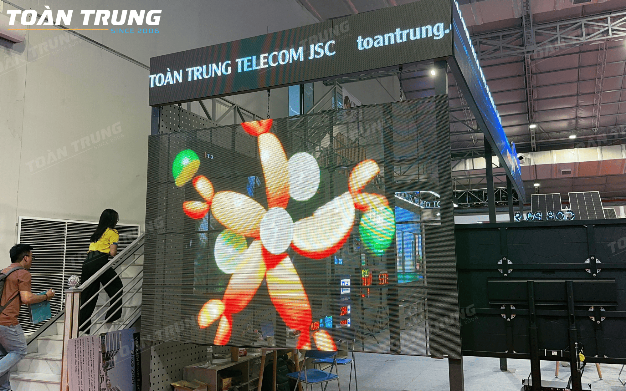 màn hình led lưới indoor